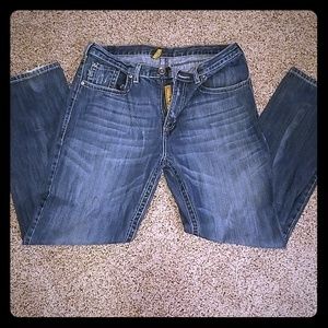 Wrangler 20x "distressed" style 33 size 36x34